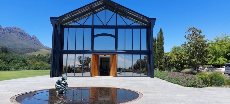 Glass House with Mountain View